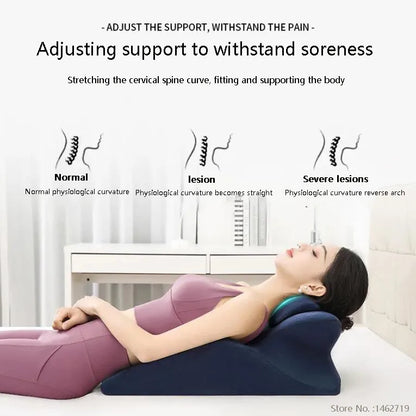 Ergonomic Memory Foam Prone Position Sleeping Pillow