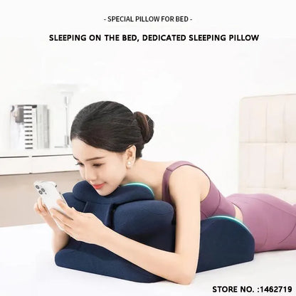 Ergonomic Memory Foam Prone Position Sleeping Pillow