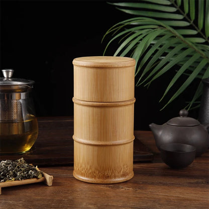 Natural Bamboo Food Storage Box