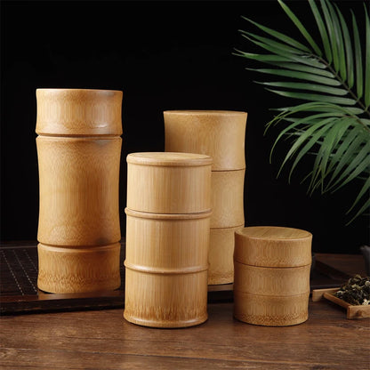 Natural Bamboo Food Storage Box