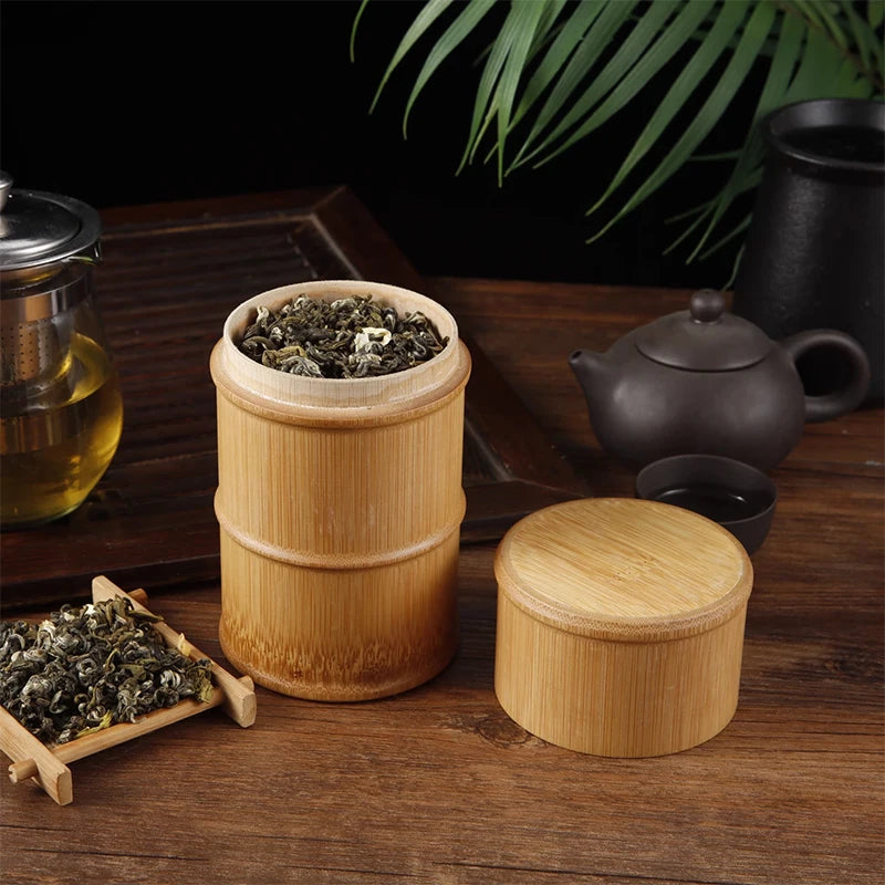 Natural Bamboo Food Storage Box