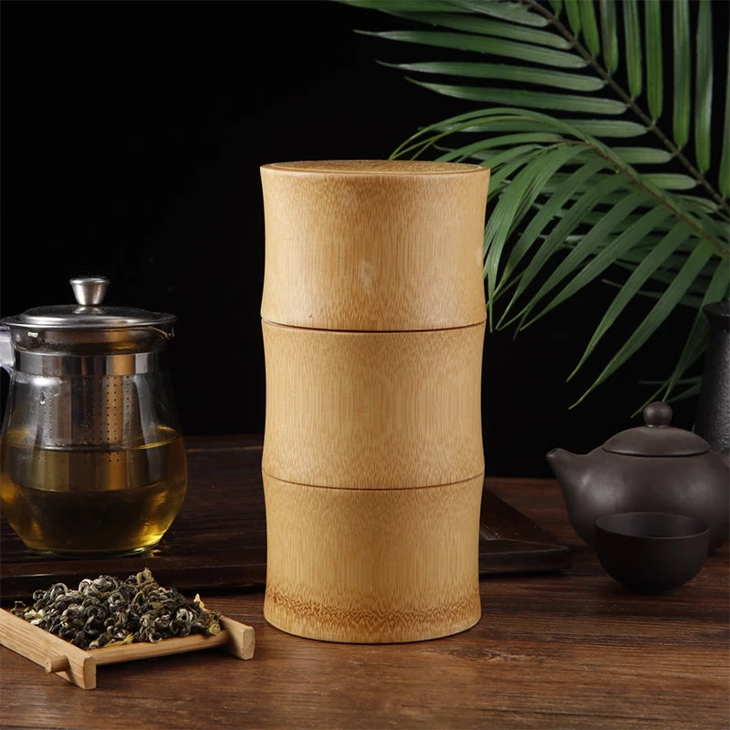 Natural Bamboo Food Storage Box