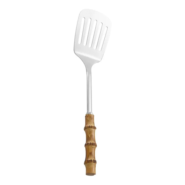 Natural Bamboo Handle Stainless Steel Kitchen Utensils Set