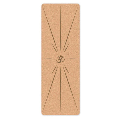 4mm Natural Cork TPE Yoga Mat