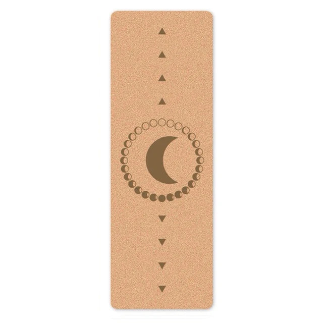 4mm Natural Cork TPE Yoga Mat