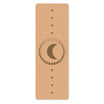 4mm Natural Cork TPE Yoga Mat