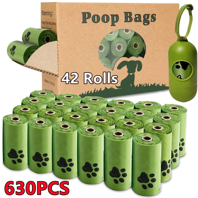 Biodegradable Dog Poop Bags – Eco-Friendly, Leak-Proof & Scented