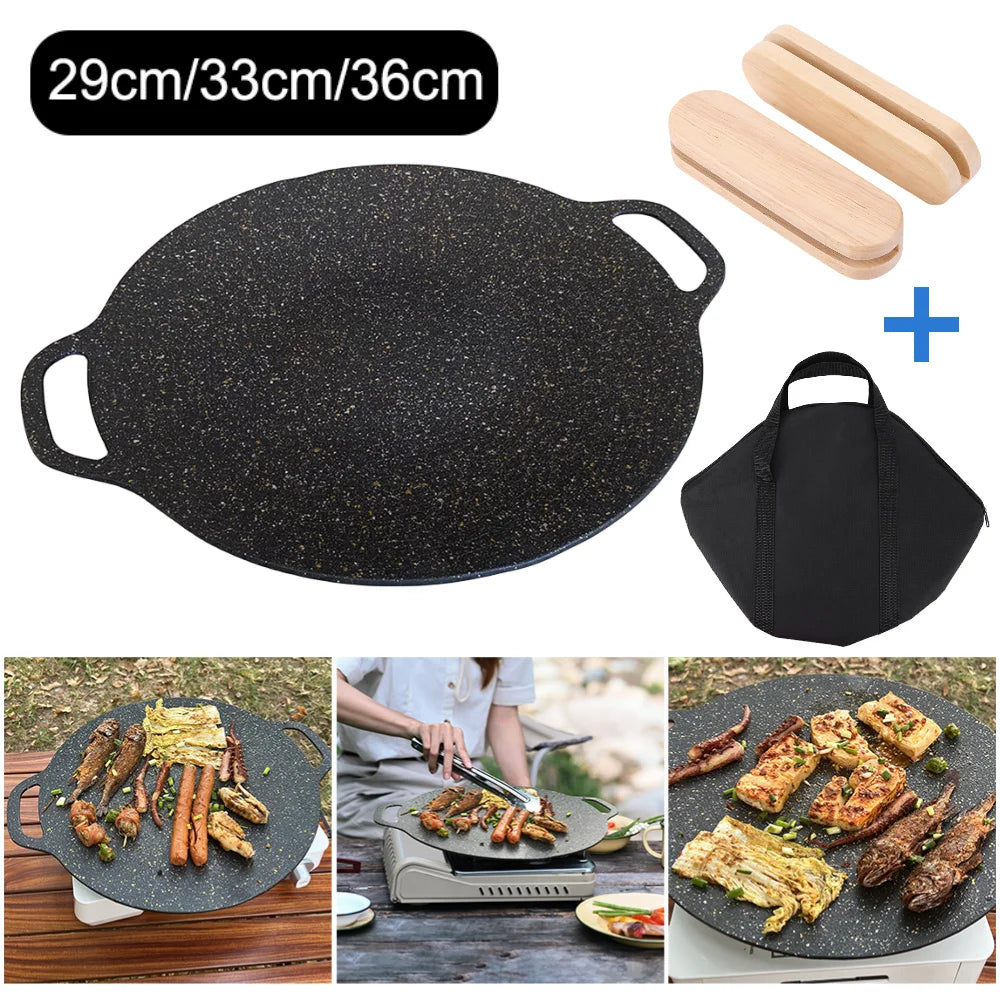 Grilling Pan Non-stick Oil Frying Baking Pan (Multi-purpose Kitchen Tool)