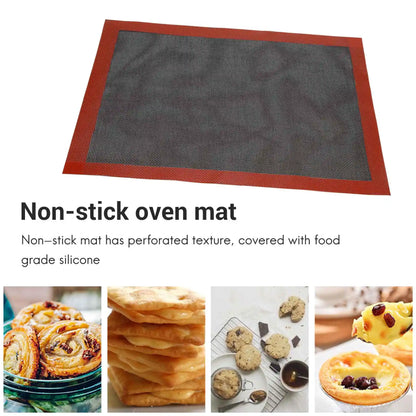 Perforated Silicone Baking Mat Non-Stick Baking Oven Sheet Liner