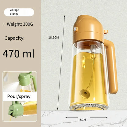 2-in-1 Kitchen Oil Sprayer & Oil Dispenser