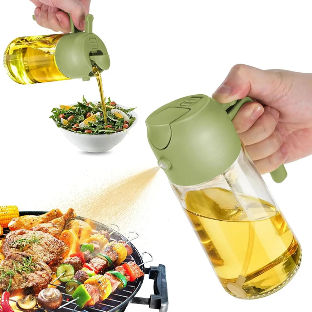 2-in-1 Kitchen Oil Sprayer & Oil Dispenser