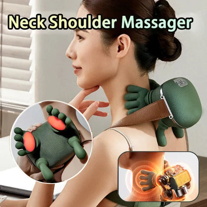 Shoulder & Neck Massager (Moss Green)