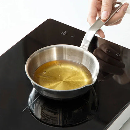 Mini sartén de acero inoxidable para cocina, utensilios de cocina