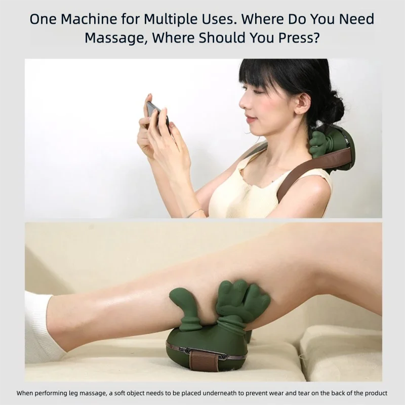 Shoulder & Neck Massager (Moss Green)