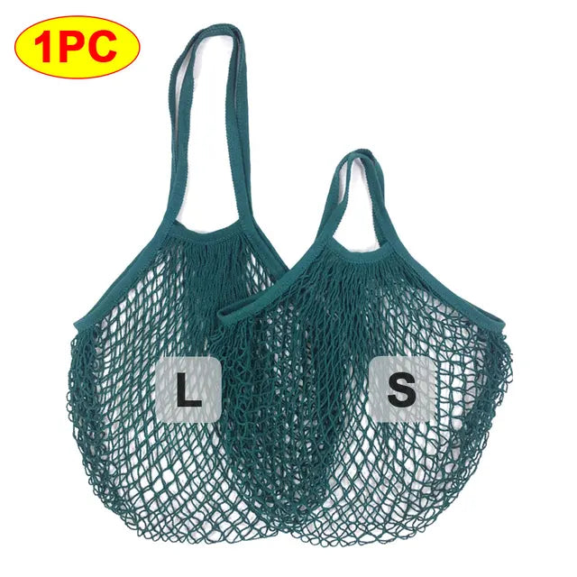 Portable Reusable Grocery Mesh Bag