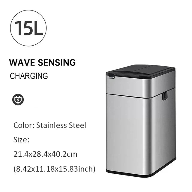 Smart Trash Can 20L/15L with Automatic Sensor