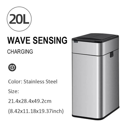 Smart Trash Can 20L/15L with Automatic Sensor