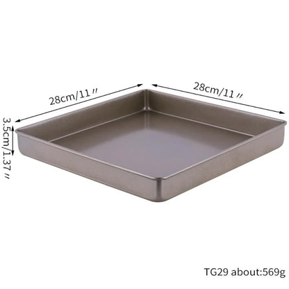 11-Inch Non-Stick Square Cake Baking Pan