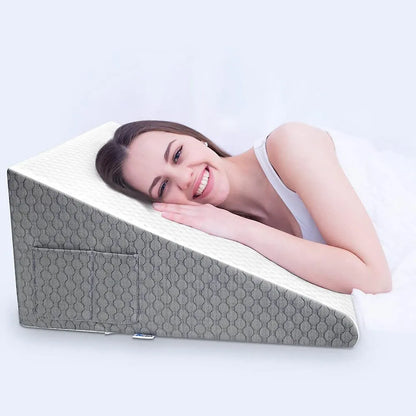 Wedge Pillow for Sleeping Acid Reflux After Surgery – Triangle Elevated Pillow