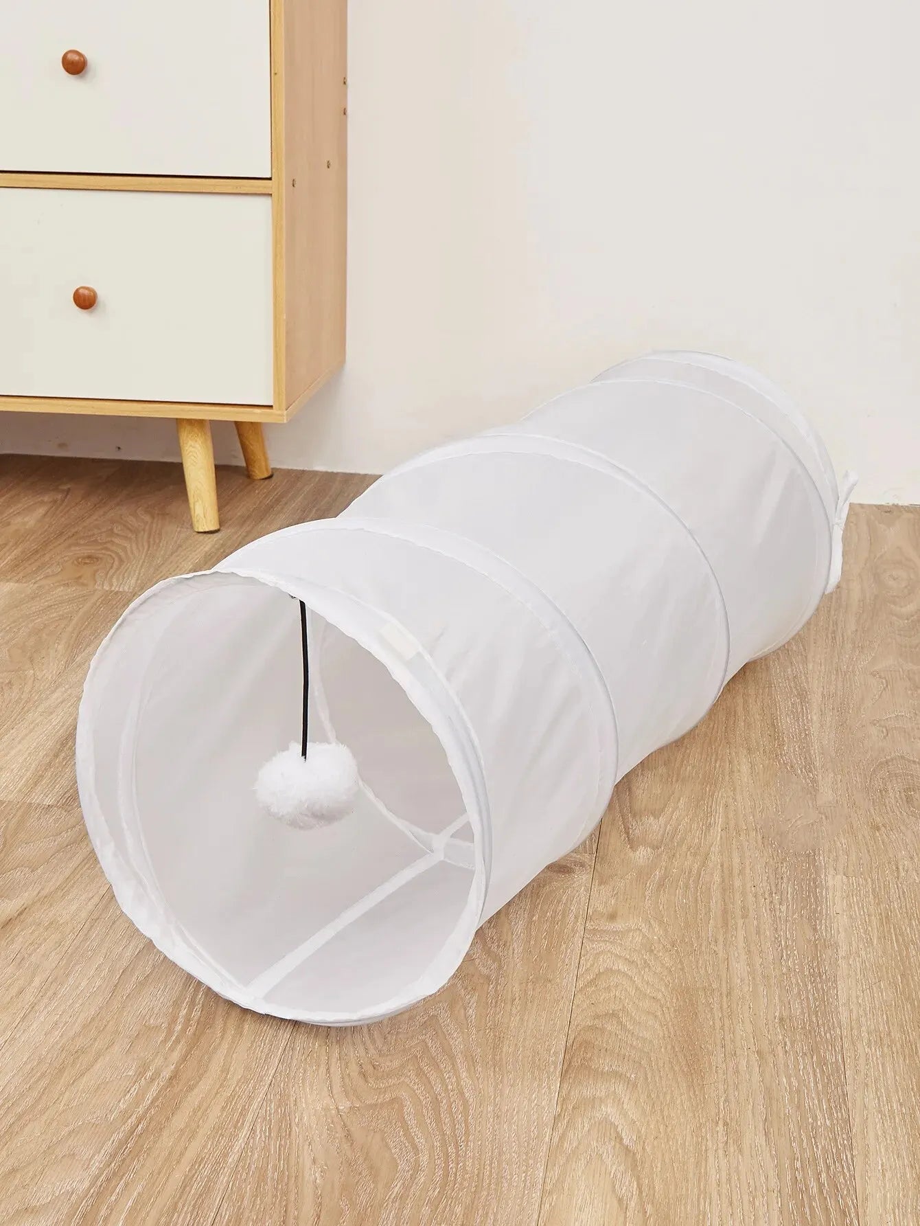 White Cat Tunnel Toys