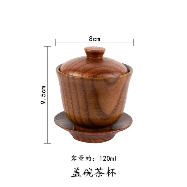 Wooden Big Belly Cups