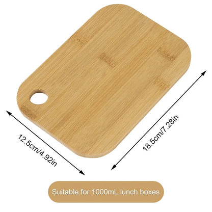 Planche à découper portable en bois pour le camping et les pique-niques