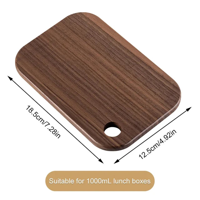 Portable Wooden Cutting Board for Camping and Picnics