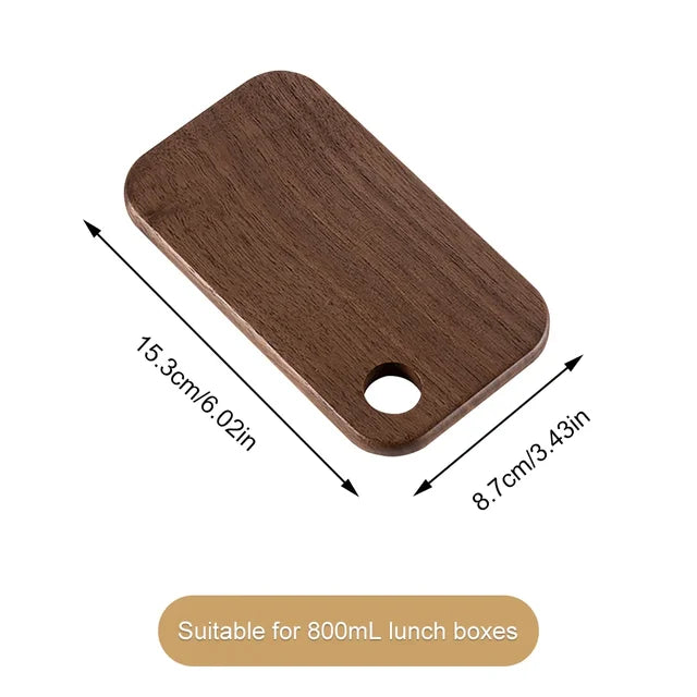 Planche à découper portable en bois pour le camping et les pique-niques