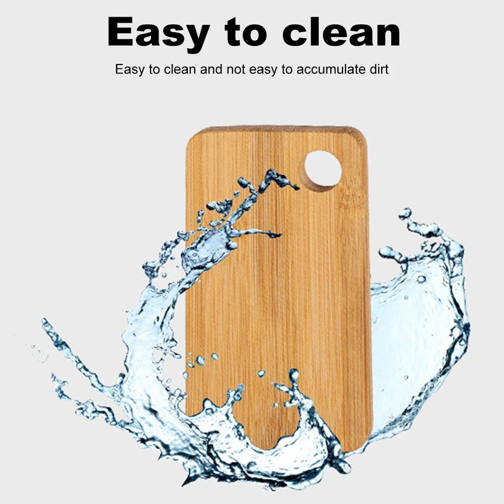 Portable Wooden Cutting Board for Camping and Picnics