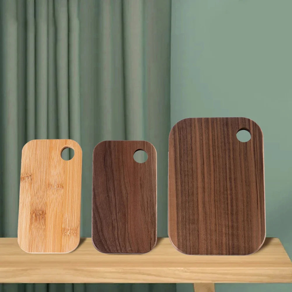 Portable Wooden Cutting Board for Camping and Picnics